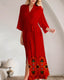 Faux Silk Robe