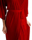 Faux Silk Robe