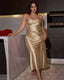 Plus Size Ice Silk Nightdress Set