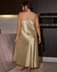 Plus Size Ice Silk Nightdress Set