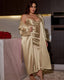 Plus Size Ice Silk Nightdress Set