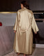 Plus Size Ice Silk Nightdress Set