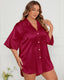 Plus Size Short Sleeve Sleep Shirt Dress
