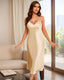 Simple and light luxury wine red robe
