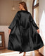 Simple and light luxury wine red robe
