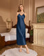 Simple and light luxury wine red robe