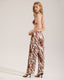 Tiger Print 2-Piece Camisole Wide-Leg Pants
