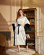 Floral Print Silky Sleep Dress Elegant Comfort Nightgown