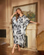 Paisley Print Silky Sleep Dress