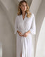 Faux Silk Robe