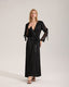 Midnight Lace Whisper Robe