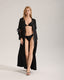 Midnight Lace Whisper Robe