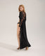 Midnight Lace Whisper Robe