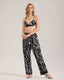 Tiger Print 2-Piece Camisole Wide-Leg Pants