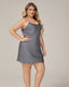 Plus Size Satin Comfort Slip Dress