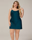 Plus Size Satin Comfort Slip Dress
