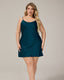 Plus Size Satin Comfort Slip Dress