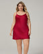 Plus Size Satin Comfort Slip Dress