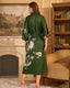 Luxury Floral Satin Silk Kimono Robe