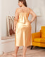 Plus Size Ice Silk Slip Dress