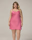 Plus Size Satin Comfort Slip Dress