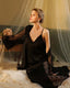 Romantic Satin Lace Robe Set