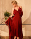 Romantic Satin Lace Robe Set