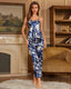 Elegant Floral Camisole Pajama Set