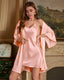 Ice Silk Camisole Nightdress Set