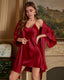 Ice Silk Camisole Nightdress Set