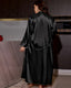 Plus Size Ice Silk Nightdress Set