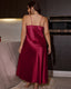 Plus Size Ice Silk Nightdress Set