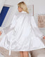 Lace Silk Lace Camisole Robe Set