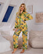 Animal Print Lounge Pajamas