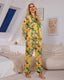 Animal Print Lounge Pajamas