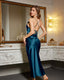 Silken Whisper Satin Chemise