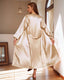 Silky Sleep Dress and Robe Set
