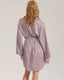 Vintage Print Shirt Dress Sleepwear