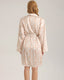 Vintage Print Shirt Dress Sleepwear