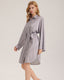 Vintage Print Shirt Dress Sleepwear