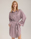 Vintage Print Shirt Dress Sleepwear