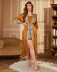 2-Piece Vintage Loungewear Camisole Robe
