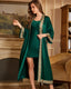 2-Piece Vintage Loungewear Camisole Robe