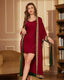 2-Piece Vintage Loungewear Camisole Robe