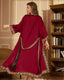 2-Piece Vintage Loungewear Camisole Robe