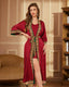 2-Piece Vintage Loungewear Camisole Robe