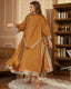 2-Piece Vintage Loungewear Camisole Robe